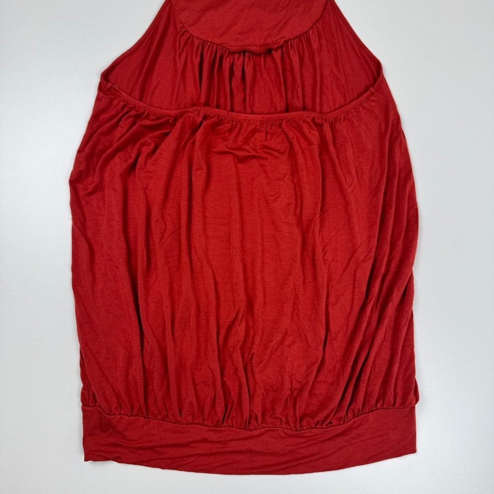 Vintage Y2K Twenty One Beaded Halter Top Micro Mini Dress Size Small Boho Fairy - Picture 9 of 11